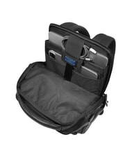 PIQUADRO CRONUS Sac &agrave; dos pour ordinateur portable 14 pouces, en cuir Noir - Sacs &agrave; dos pour ordinateur portable - 4
