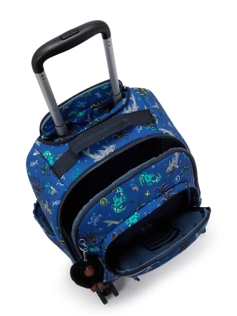 NEW ZEA Sac &agrave; dos &agrave; roulettes avec support pour ordinateur portable f&ecirc;te sous-marine - Sacs &agrave; dos &agrave; roulettes