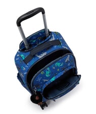 KIPLING NEW ZEA Sac &agrave; dos &agrave; roulettes avec support pour ordinateur portable f&ecirc;te sous-marine - Sacs &agrave; dos &agrave; roulettes - 4