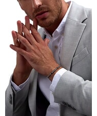 MORELLATO PIETRE Bracelet en acier et pierres pr&eacute;cieuses ACIER - Bracelets pour hommes - 2