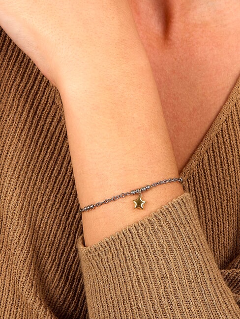 TALISMANI Bracelet acier / or - Bracelets