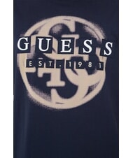GUESS PATCH LOGO T-shirt en coton smartblue - T-shirt - 3