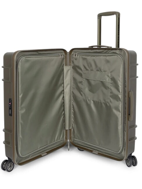 RESIST'R ZIP L Grand chariot kaki monochrome - Valises Rigides