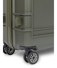 EASTPAK RESIST'R ZIP M Chariot moyen kaki monochrome - Valises Rigides - 6