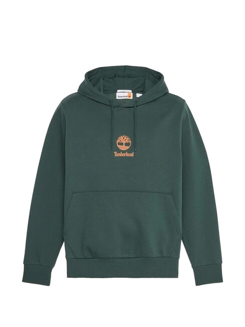 PRINT STACK LOGO Sweatshirt &agrave; capuche pignons verts - Pulls molletonn&eacute;s