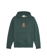 TIMBERLAND PRINT STACK LOGO Sweatshirt &agrave; capuche pignons verts - Pulls molletonn&eacute;s - 3