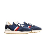 SERAFINI TORINO Baskets bleu orange blanc - Chaussures Homme - 3