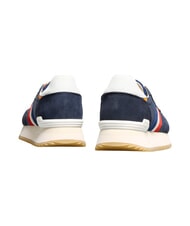 SERAFINI TORINO Baskets bleu orange blanc - Chaussures Homme - 4