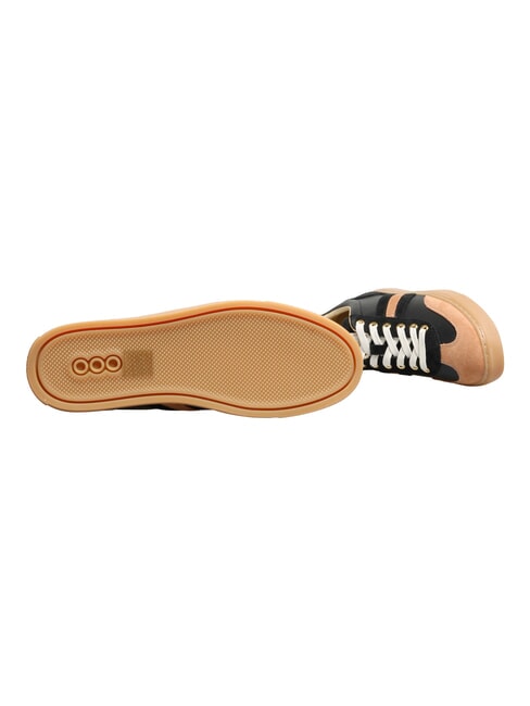 COURT Baskets noir beige or - Chaussures Femme