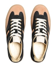 SERAFINI COURT Baskets noir beige or - Chaussures Femme - 4
