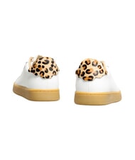 SERAFINI J CONNORS Baskets sole miel l&eacute;opard blanche - Chaussures Femme - 4