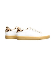 SERAFINI J CONNORS Baskets sole miel l&eacute;opard blanche - Chaussures Femme - 5