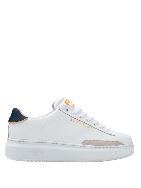 ROGER 2 Baskets blanc bleu - Chaussures Homme