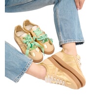 SERAFINI COURT Baskets beige dor&eacute; - Chaussures Femme - 2