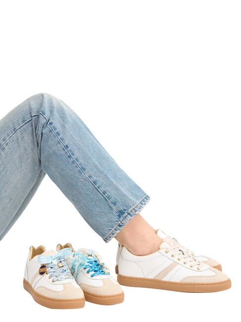 COURT Baskets or du lait blanc - Chaussures Femme