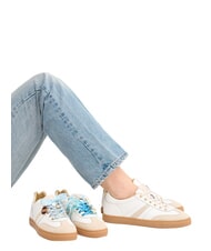 SERAFINI COURT Baskets or du lait blanc - Chaussures Femme - 2