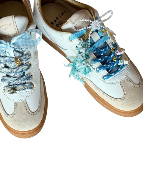 COURT Baskets or du lait blanc - Chaussures Femme