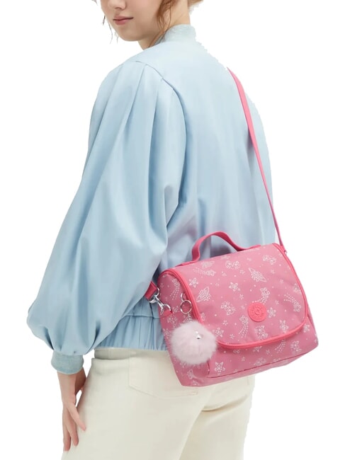 NEW KICHIROU Sac &agrave; lunch avec bandouli&egrave;re rose moyen - Sacs et accessoires Enfants