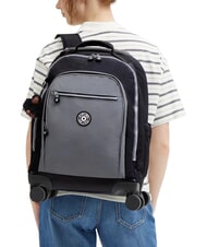KIPLING NEW ZEA Sac &agrave; dos &agrave; roulettes avec support pour ordinateur portable noir - Sacs &agrave; dos &agrave; roulettes - 2