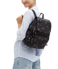 KIPLING CITY ZIP S Sac &agrave; dos multipoches fleur de nuit - Sacs pour Femme - 4