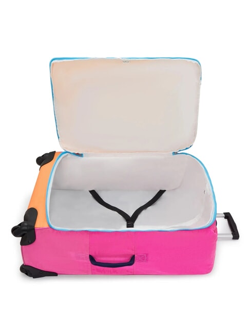 DARCEY L Grand chariot voyage de r&ecirc;ve mandarine cb - Valises Semi-rigides