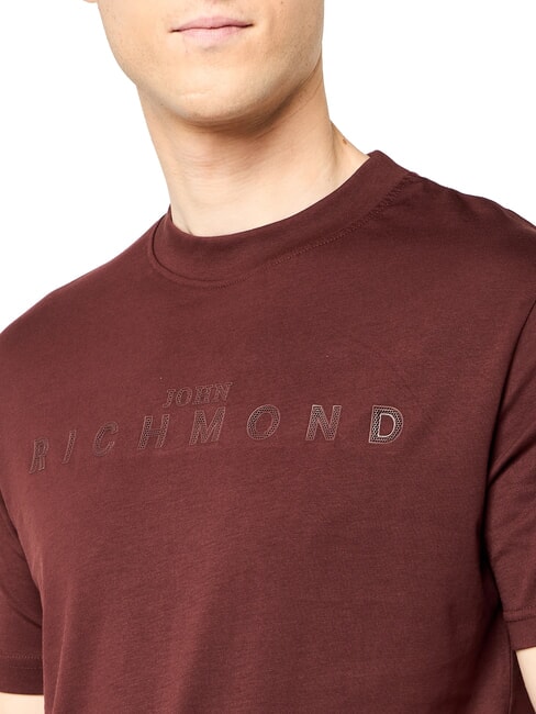 SOULOKU T-shirt avec logo en relief chocolat amer - T-shirt