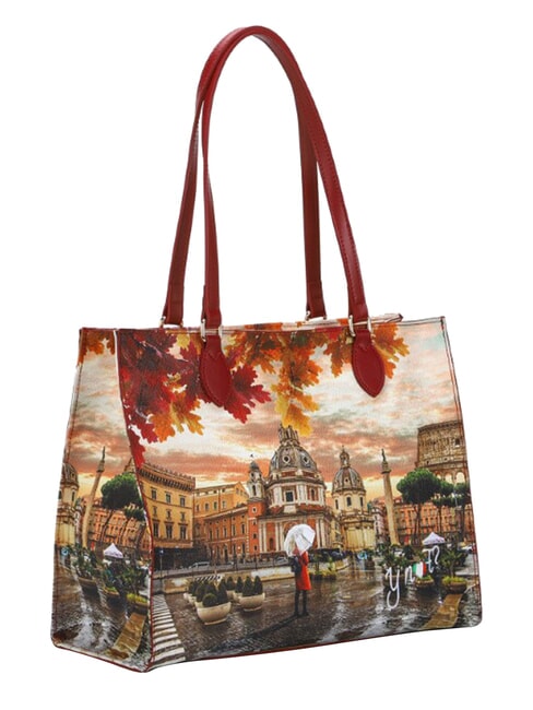 YESBAG Sac cabas, sac bandouli&egrave;re Rome sous la pluie - Sacs pour Femme