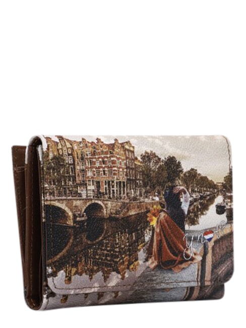 YESBAG Portefeuille moyen automne &agrave; Hollad - Portefeuilles Femme