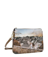 YNOT YESBAG Sac bandouli&egrave;re, deux compartiments trulli romantique - Sacs pour Femme - 2