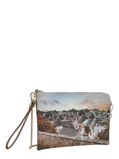 YESBAG Pochette plate avec revers trulli romantique - Sacs pour Femme