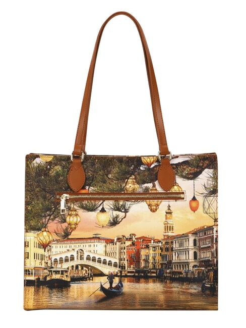 YESBAG Sac cabas, sac bandouli&egrave;re Venise de No&euml;l - Sacs pour Femme