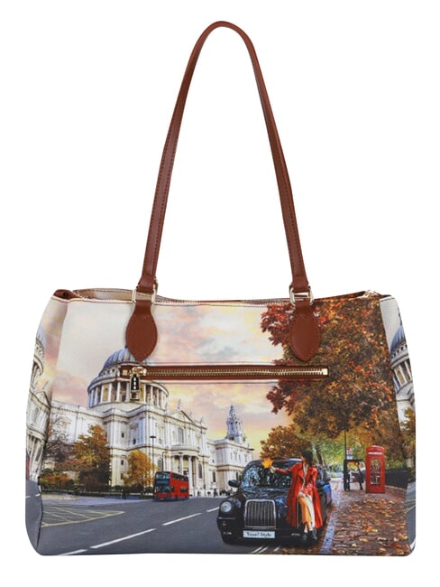 YESBAG Sac bandouli&egrave;re M touriste londonien - Sacs pour Femme