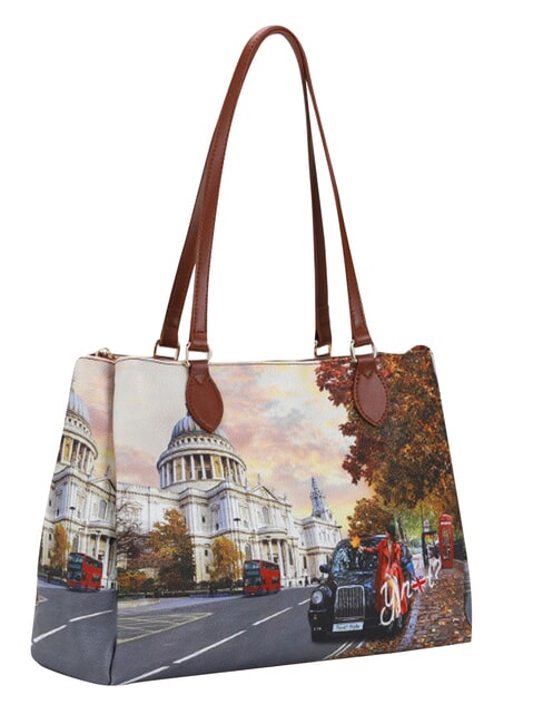 YESBAG Sac bandouli&egrave;re M touriste londonien - Sacs pour Femme