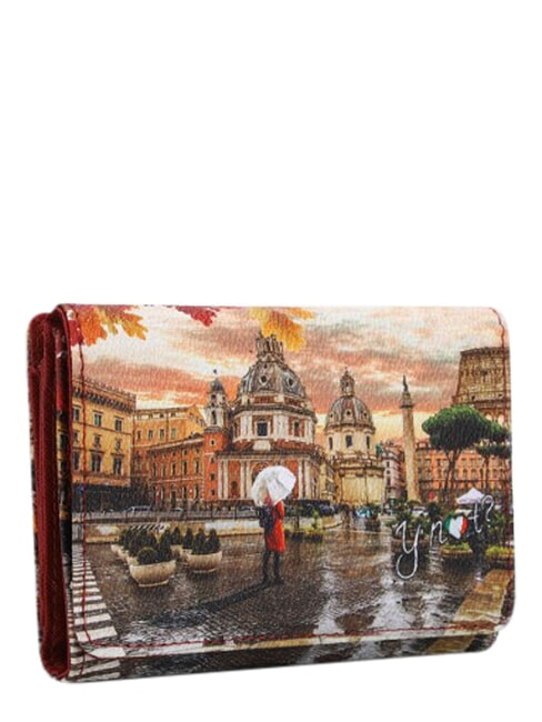 YESBAG Portefeuille moyen Rome sous la pluie - Portefeuilles Femme