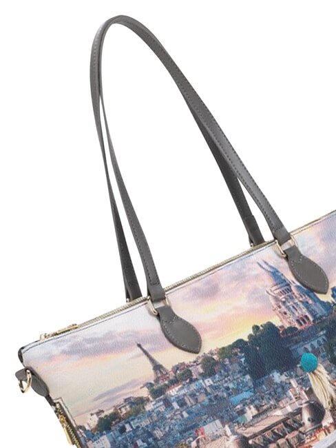 YESBAG Sac cabas, sac bandouli&egrave;re paris / cor - Sacs pour Femme