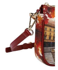 YNOT YESBAG Sac bandouli&egrave;re, avec bandouli&egrave;re Rome sous la pluie - Sacs pour Femme - 3