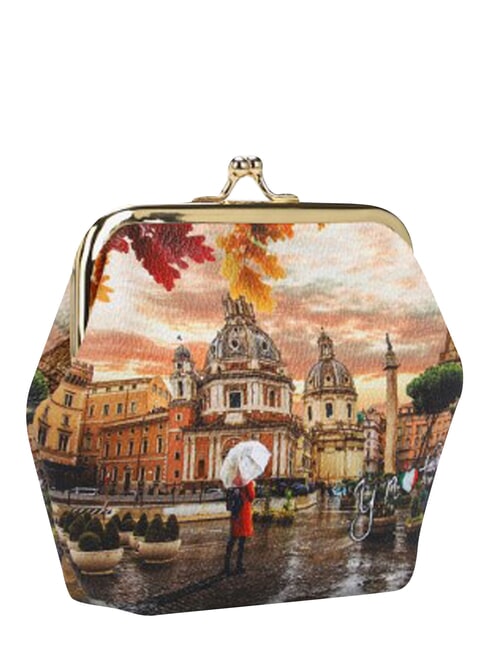 YESBAG Porte-monnaie Rome sous la pluie - Portefeuilles Femme
