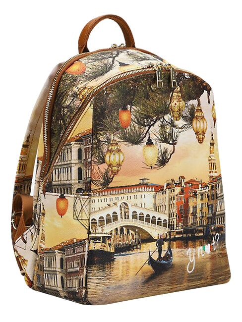 YESBAG Grand sac &agrave; dos Venise de No&euml;l - Sacs pour Femme