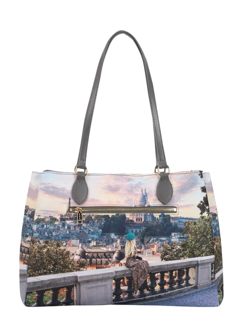 YESBAG Sac bandouli&egrave;re M paris / cor - Sacs pour Femme
