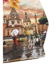 YNOT YESBAG Sac &agrave; dos Rome sous la pluie - Sacs pour Femme - 3