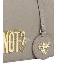 YNOT LOVERS Sac bandouli&egrave;re &agrave; rabat taupe - Sacs pour Femme - 3