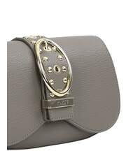 YNOT ROCKER Sac bandouli&egrave;re avec boucle et clous taupe - Sacs pour Femme - 3