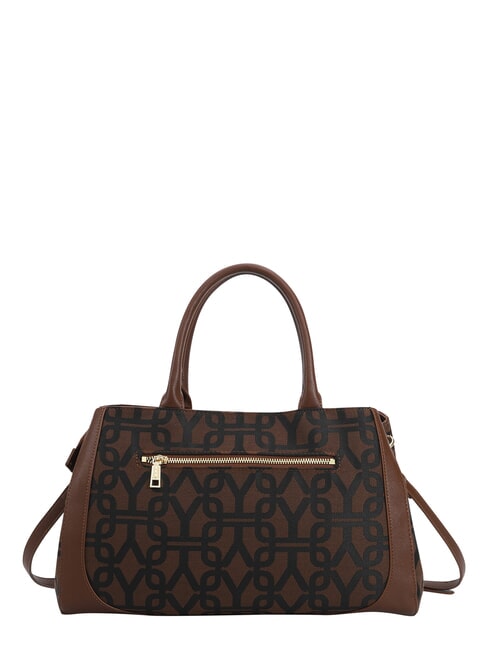 GRACE Sac &agrave; main L, avec bandouli&egrave;re tabac - Sacs pour Femme