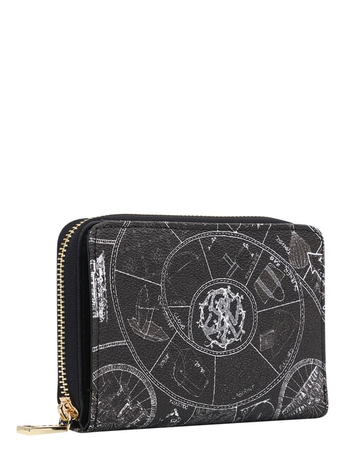 FASHIONOPOLY Portefeuille moyen, fermeture &eacute;clair NOIR - Portefeuilles Femme