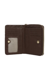 YNOT FASHIONOPOLY Portefeuille moyen, fermeture &eacute;clair chocolat - Portefeuilles Femme - 2