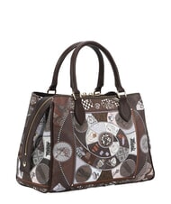 YNOT FASHIONOPOLY Sac &agrave; main chocolat - Sacs pour Femme - 2