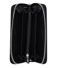 YNOT CINDY Grand portefeuille zipp&eacute; NOIR - Portefeuilles Femme - 3