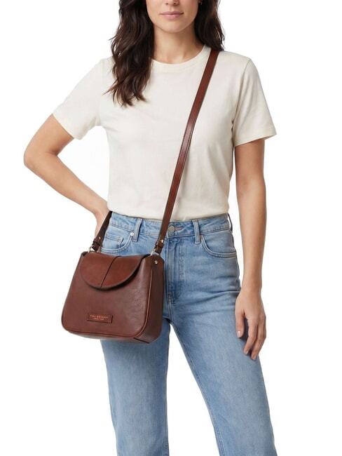 ELISABETTA  sac bandouli&egrave;re MARRON - Sacs pour Femme