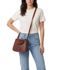 THE BRIDGE ELISABETTA  sac bandouli&egrave;re MARRON - Sacs pour Femme - 4