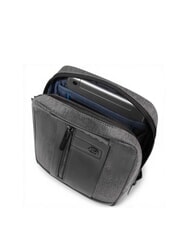 PIQUADRO BRIEF 2 Sac d'&eacute;paule gris - Sacs en Bandouli&egrave;res pour Homme - 4